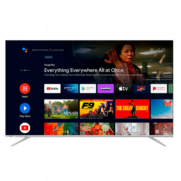 TV JVC 65" SMART 4K GOOGLE TV QLED MOD LT-65KB738 JV7