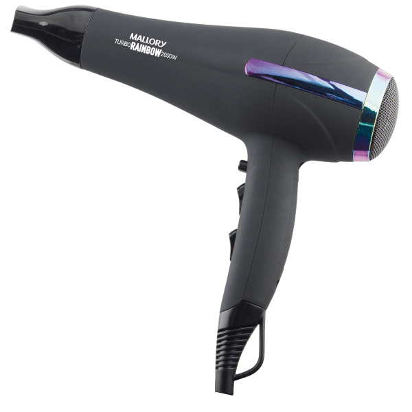 SECADOR DE PELO MALLORY TURBO RAINBOW PROFESIONAL 2000W 2VEL 2TEMP ML32