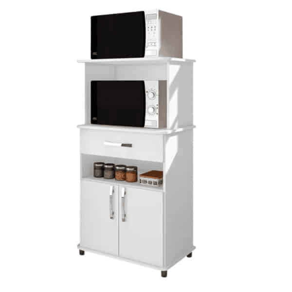 BALCON P/ HORNO Y MICRO ASM151 RUSTICO/BLANCO MOVELMAX