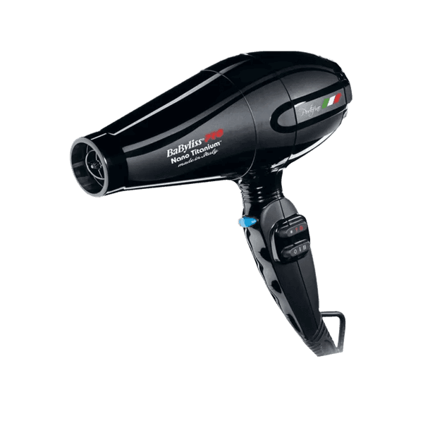 SECADOR DE PELO BABYLISS PROFESIONAL TITANIUM PORTOFINO 6600 BLACK 74108453884