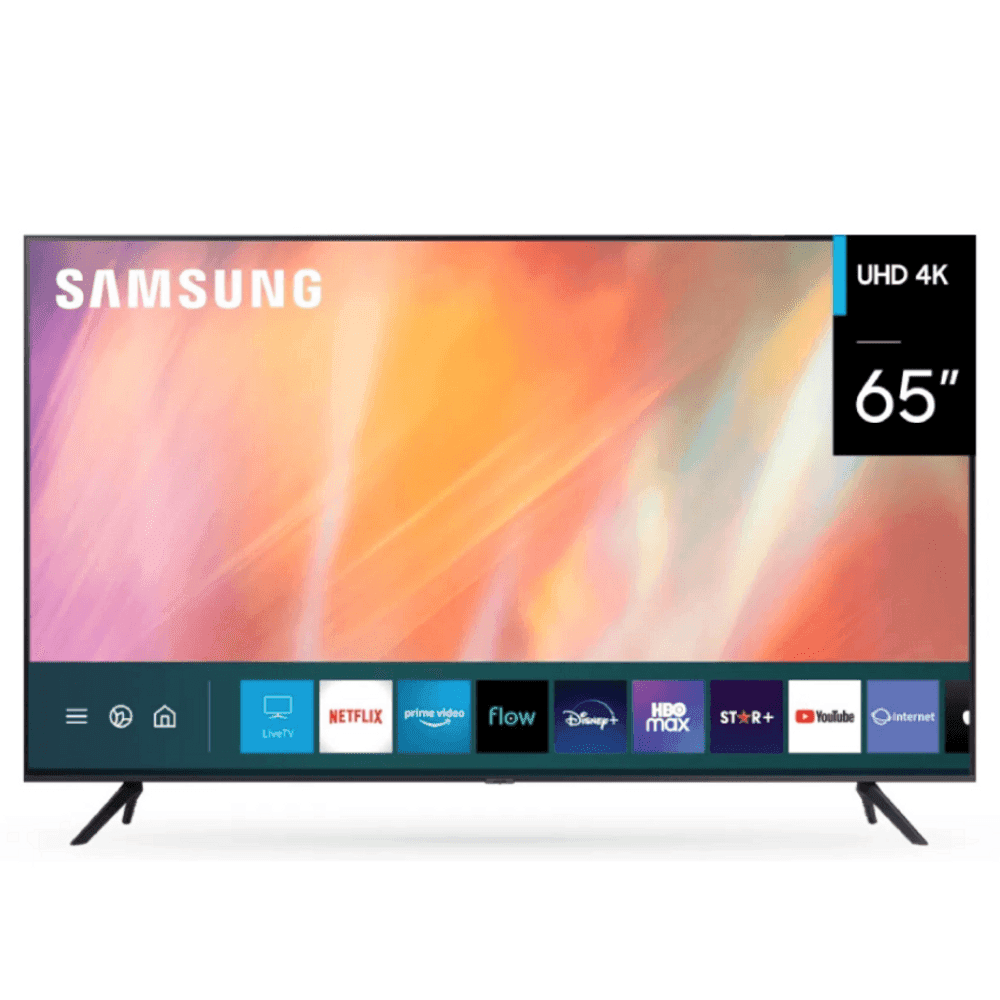 TV LED SAMSUNG 65" SMART UHD UN65AU7000GXPR
