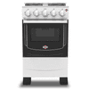 COCINA A GAS TOKYO DALLAS 4H BLANCO MESA INOX TAPA DE VIDRIO HORNO LIMPIA FACIL T2547