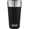 VASO CERVECERO COLEMAN INOX 600ML NEGRO C002453 C/ TAPA Y ABRIDOR