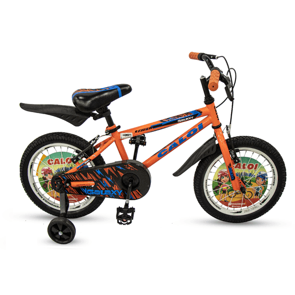 BICI CALOI X-CROSS 16" VARON NARANJA -4101750NA