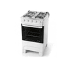 COCINA MUELLER 4H MODERATTO C/TAP DE VIDRIO CONVENCIONAL BLANCO REF 1225