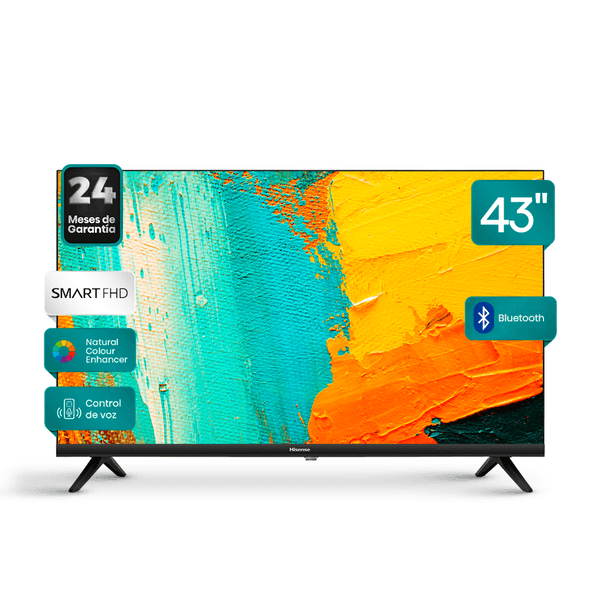 TV HISENSE 43" FHD SMART 43A4K