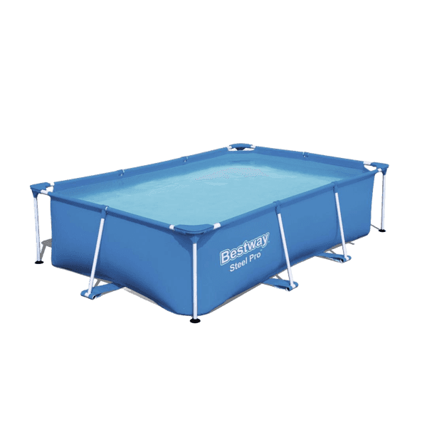 PISCINA BESTWAY 2300LTS RECTANGULAR C/ESTRUCTURA METALICA S/DEPURADOR 56403
