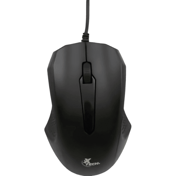 MOUSE USB XTM-165 XTECH 1000DPI/3D/3 BOT/NEGRO