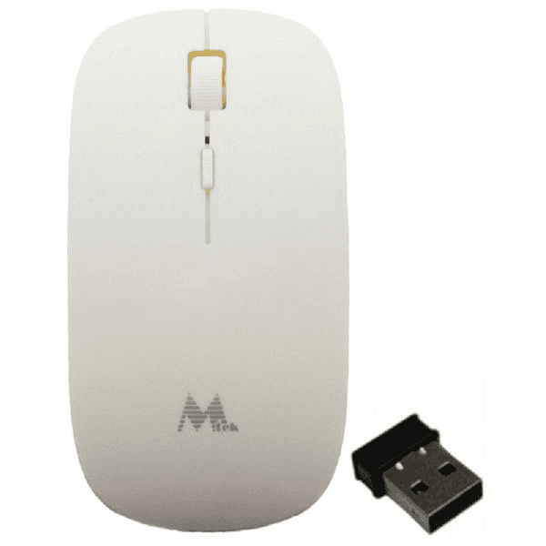 MOUSE MTEK PMF423 WIRELESS WHITE