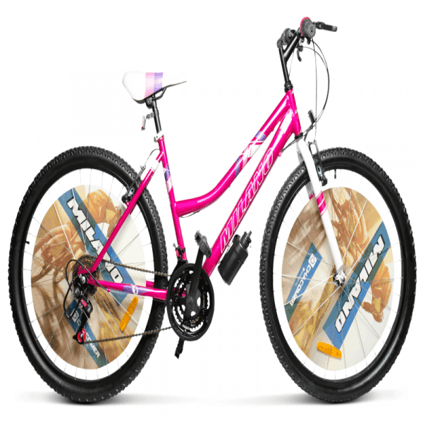 BICI MILANO ARO 26" 18V  ROSADO ACTION DAMA