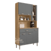 KIT DE COCINA GOLDEN 6P FREIJO SOFT