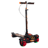MONOPATIN SCOOTER KING NEGRO C/ CASCO,ANTIFAZ,ESCUDO Y HOPPIE MOVELMAX