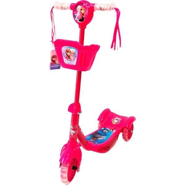 MONOPATIN FROZEN C/LUCES Y MUSIC ROSADO
