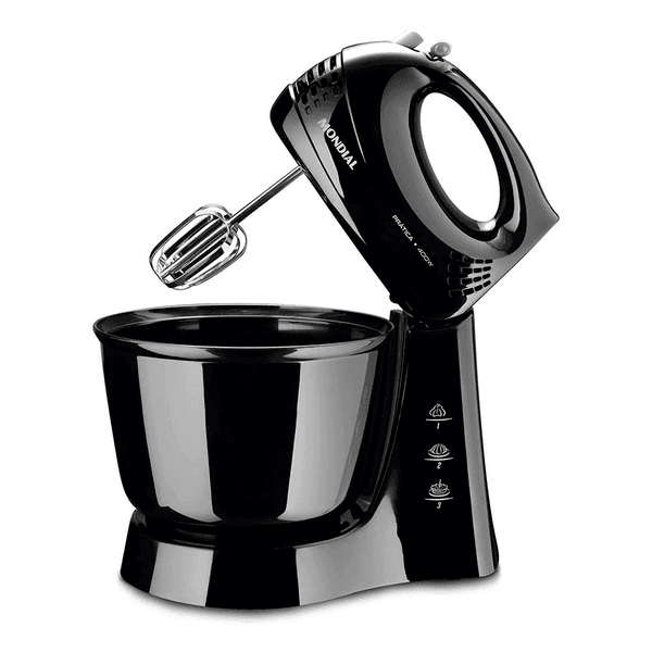 BATIDORA MONDIAL 3.6LTS PRACTICA 3VEL 400W NEGRO B-44-B