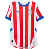CAMISETA PUMA OFICIAL ALBIRROJA P/CABALLERO TALLA XL 2024 (ROJO/BLANCO/AZUL)
