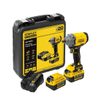 ATORNILLADOR IMPACTO STANLEY BATERIA 20V SBI810 C/BATERIA + CARGADOR + MALETIN B066237