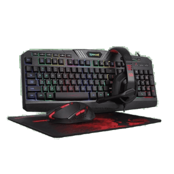 KIT REDRAGON S101-BA-2 TECLADO-MOUSE-HEADSET-MOUSEPAD