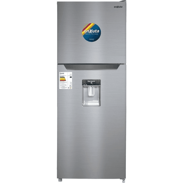 Heladera enxuta 345 litros f/s tropical inox c/dispensador renx1350dit