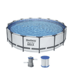 PISCINA BESTWAY 9.150LTS C/ ESTRUCTURA FILTRO STEEL PRO MAX 56260