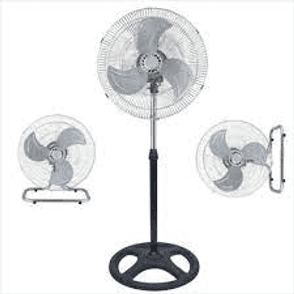 VENTILADOR DE PIE MESA Y PARED 18" MIDAS 3 EN 1 MD-VE1805