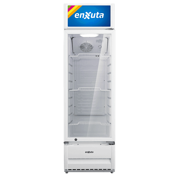 Visicooler con cenefa led enxuta 211lts frio humedo tropicalizado venx9211