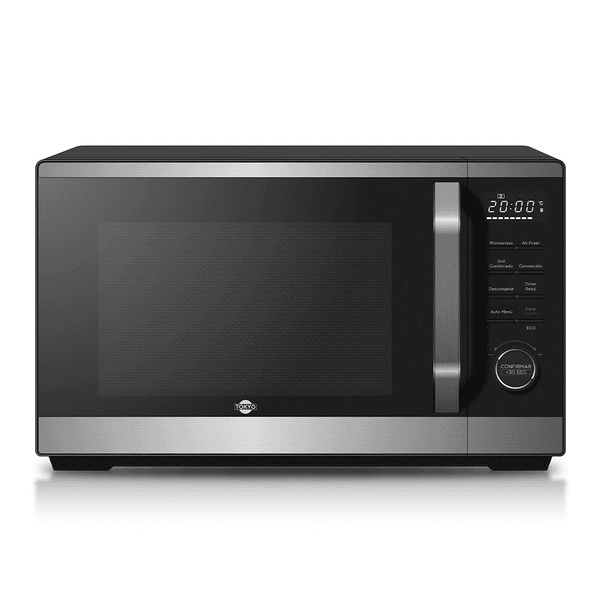MICROONDAS AIRFRYER + GRILL TOKYO 23 LTS. INTERIOR ACERO INOX PANTALLA LED 1.300 T2941