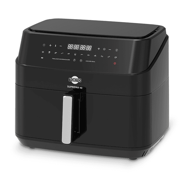 AIR FRYER TOKYO SUPREMA 10L DOBLE CANASTA C/ DIVISOR EXTRAIBLE T2962