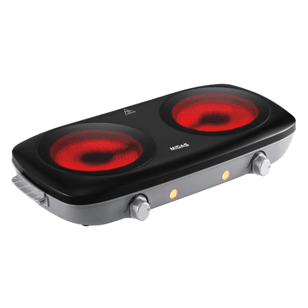 PLACA VITROCERAMICA DOBLE MIDAS MD-PD23B 2104203608