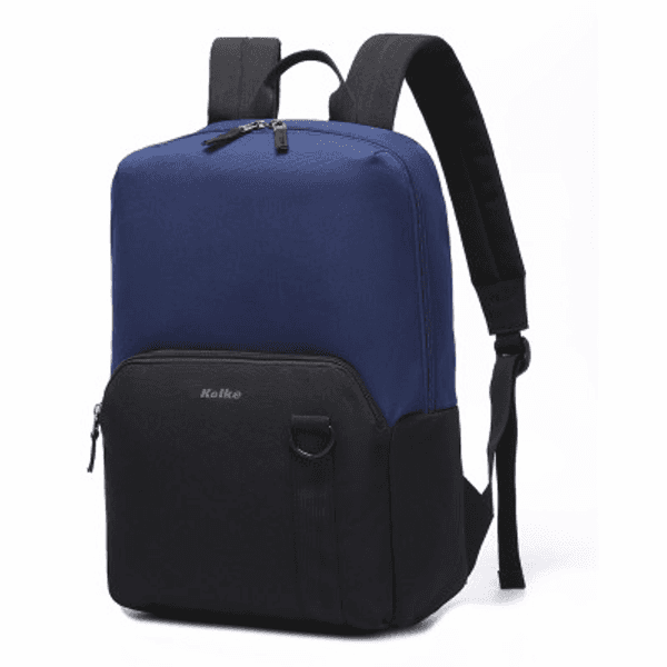 MOCHILA ESSENTIAL KVM-655 NEGRO Y AZUL 630466