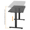 ESCRITORIO AJUSTABLE ELECTRICO RC-SD1 UNIQUE