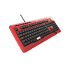 TECLADO XTECH USB XTK-M401IM IRON MAN ESP/ROJO/MULTIMEDIA PSJ