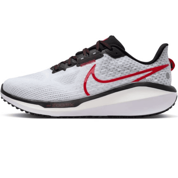 Calzado deportivo Nike p/ caballero vomero 17 blanco/negro/rojo