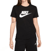 Remera Nike p/mujer w Nike sportswear tee essential icon futura negro
