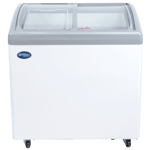 Exhibidor horizontal speed de 220l conge/helado/dual s/cen v/c 82x69x87 seh220lsc