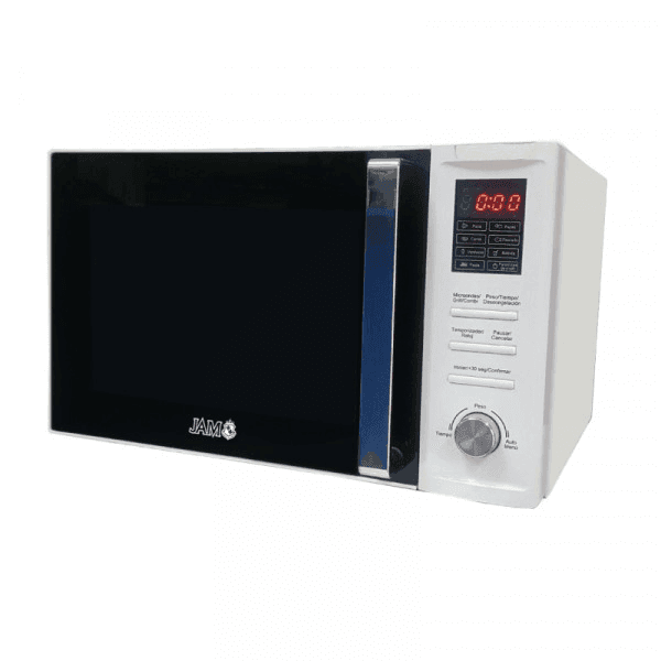 MICROONDAS JAM 36LTS MOD AG036AFK GRILL BLANCO CRISTAL DE PUERTA 1000W 230V/50HZ COD 1896