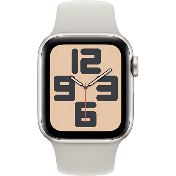 Apple watch se 2nd generation 40 mm/s/m mxef3ll a2722 gps - starlight aluminum/starlight sport