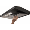 PURIFICADOR EXTRACTOR DE COCINA TOKYO SLIM60 NEGRO T3423