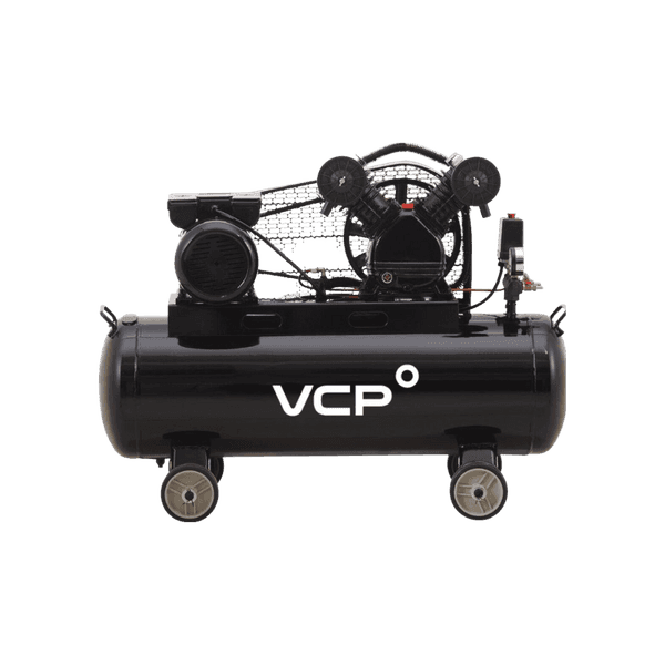 COMPRESOR 220V/50HZ A.C. 100 LITROS 3 HP / 115 PSI 8BAR TRANSMISIÓN A CORREA