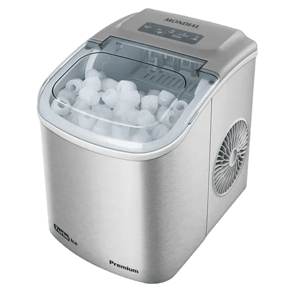 FABRICADORA DE HIELO MONDIAL TURBO ICE PREMIUM 1,3LTS MG-12-GI