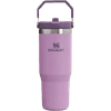 BOTELLA FLIP STANLEY 887ML CREMA LILA STRIPE