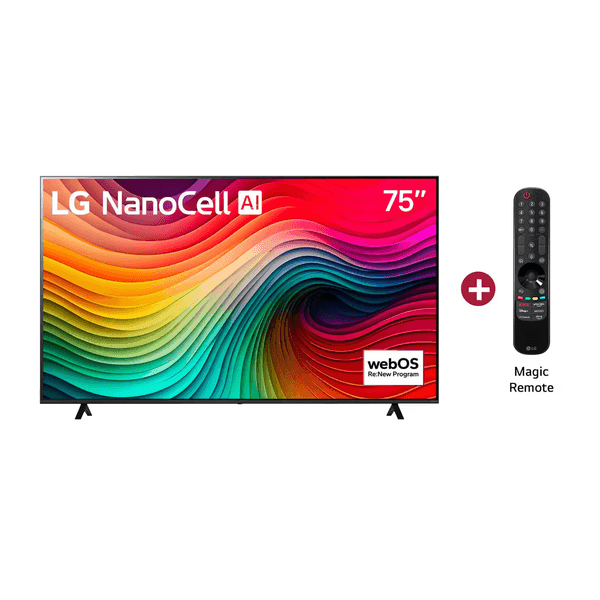 TV SMART LG NANOCELL DE 75" 75NANO80TSA