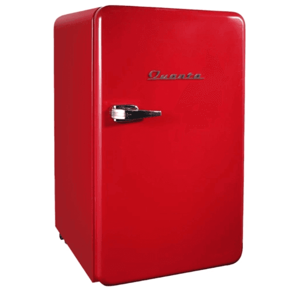 Frig. quanta qtfrv91 retro vintaclassic 91l/220v-50hz/7nivel-rojo