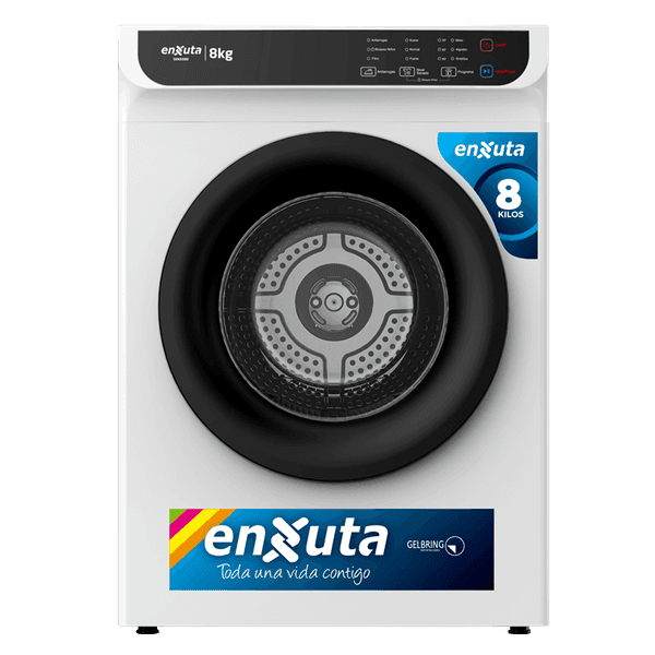 SECARROPAS ENXUTA 8KG FRONTAL AIRE VENTILADO MOD.SENX080