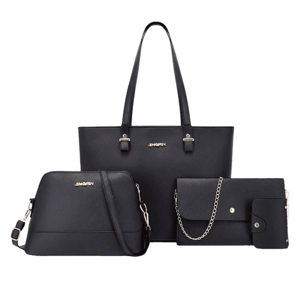 CARTERA 4 EN 1 NEGRO