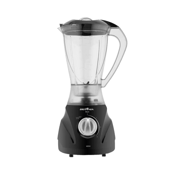 LICUADORA BRITANIA BLACK 600W 3V 2.1L NEGRA- 6071