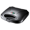 SANDWICHERA GRILL 2 PAN 220V NEGRO MEGA STAR TX8862