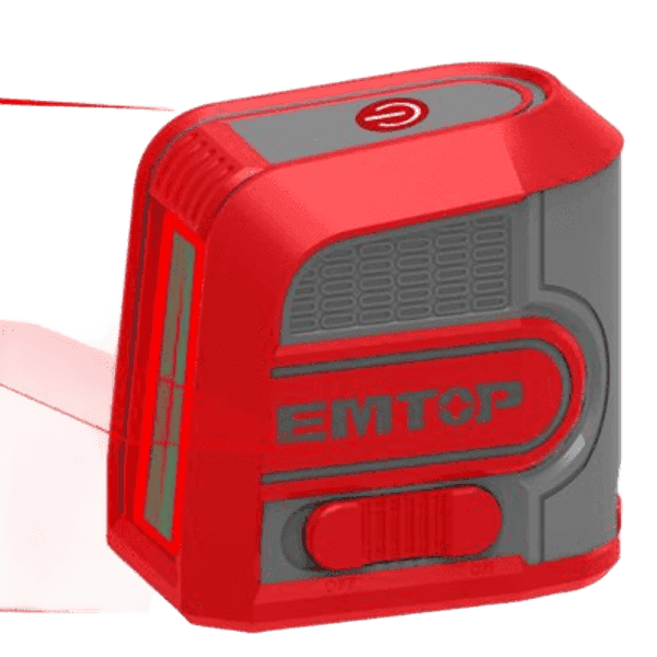 AUTO NIVELADOR LASER ROJO 15M. BLISTER. EMTOP- ESLE1M03
