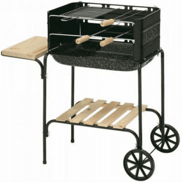 PARRILLA PARA ASADO MOR CALIFORNIA 82X38.5X75CM