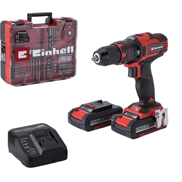 TALADRO ATORNILLADOR EINHELL 13MM 40NM C/ 1 BAT 2,5AH + 1 CARGADOR C/ MALETIN 4513948