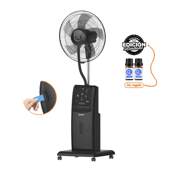 VENTILADOR C/HUMID QUANTA QTVUAM1 ANTIMOSQUITOS/3VEL/18"/220VØ 40109